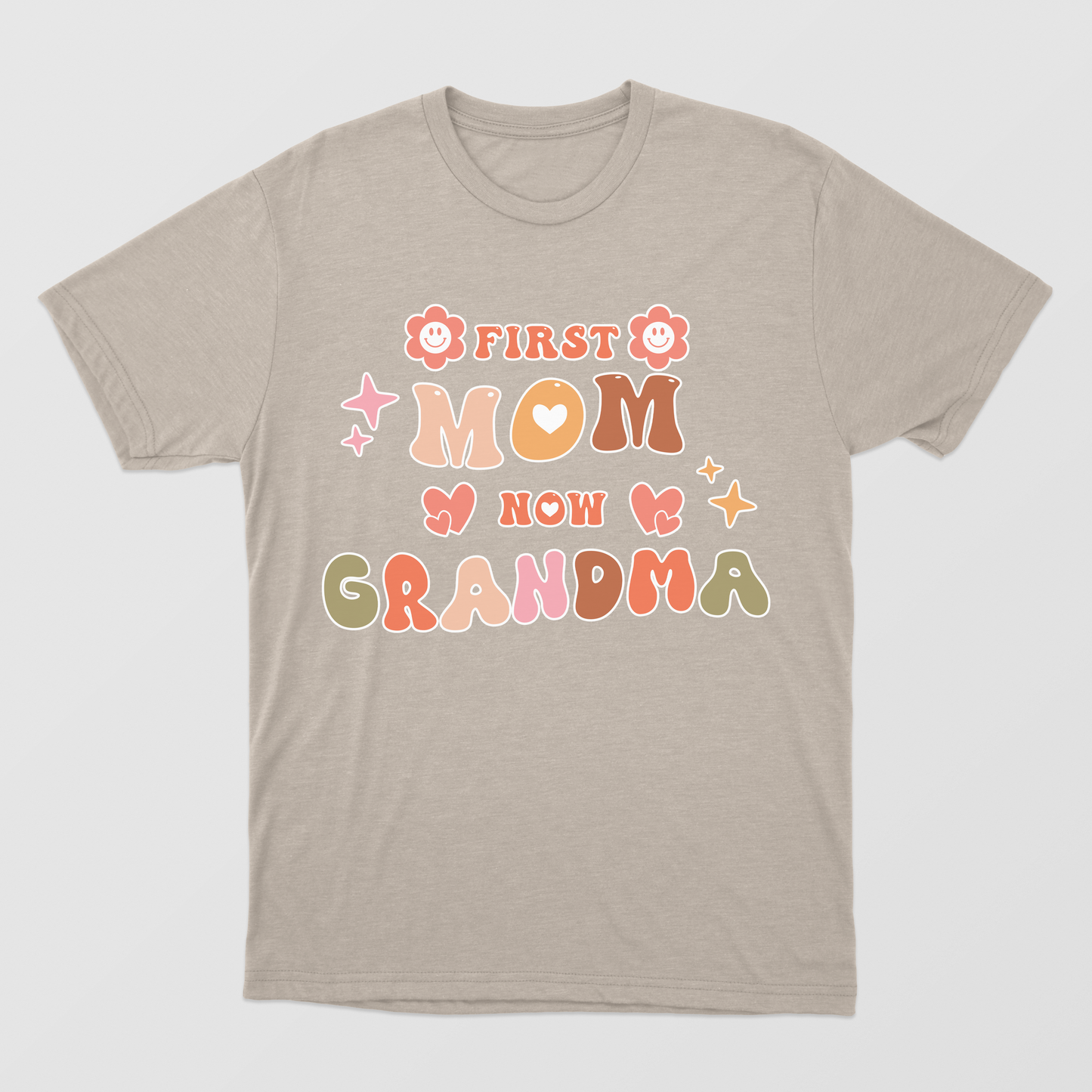 First Mom Now Grandma Shirt, New Grandma Shirt, Mom And Grandma Shirt, Mothers Day gift