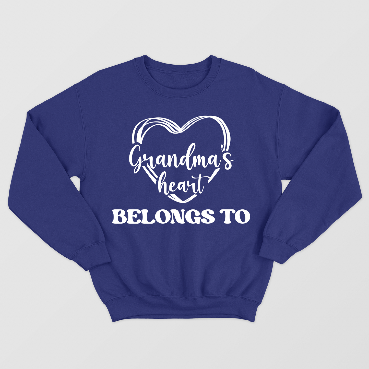 Personalized Grandma Shirt, This grandma's heart belongs to,  Customized with names, Custom Grandma Heart Sweatshirt, Grandma Shirt, Grandma Heart with kid names, Custom Grandma with kid names, Grandma Sweatshirt Gifts