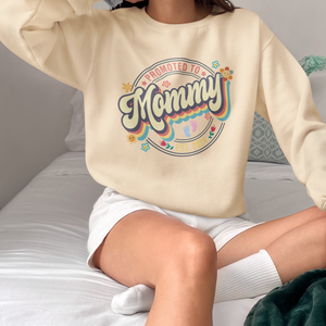 Promoted To Mommy Shirt, Baby Anouncement Shirt, Establish Baby Shirt, Mom Est 2024 Shirt, Soon To Be Mother Shirt, Mother's Day 2024 Shirt, Floral Mother's Day Shirt, Retro Vintage Shirt, Best Gift For Future Mom, Mama Baby Shirt, Baby's Gender Shirt