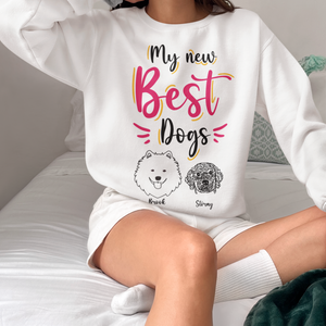 My New Best Dog Shirt, Custom Dog Shirt, Best Gift Idea For Dog Mom, Personalized Dog Name Shirt, Gift Fow Who Loves Dog, Dog Lovers Gift Shirt, Funny Dog Mom Shirt, Personalized Dog's Name Shirt, Dog Mom Holic Shirt