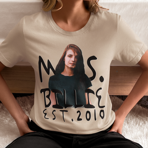 Mother's Day Shirt, Mom's Shirt For Mother's Day, Custom Mother's Photo Shirt, Meaningful Gift Idea Shirt For Mom, First Mother's Day Shirt, Custom Mom's Name Shirt, Music Tour Shirt For Mother's Day
