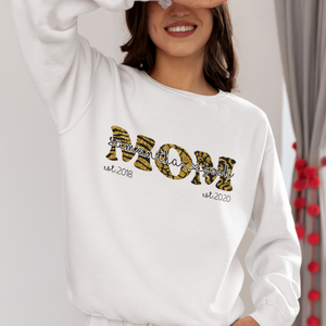 Personalized Mom Shirt, Mother's Day Shirt, Est Since Mama T Shirt, Custom Name And Year Shirt, Children Birthday Shirt, Best Mommy Shirt