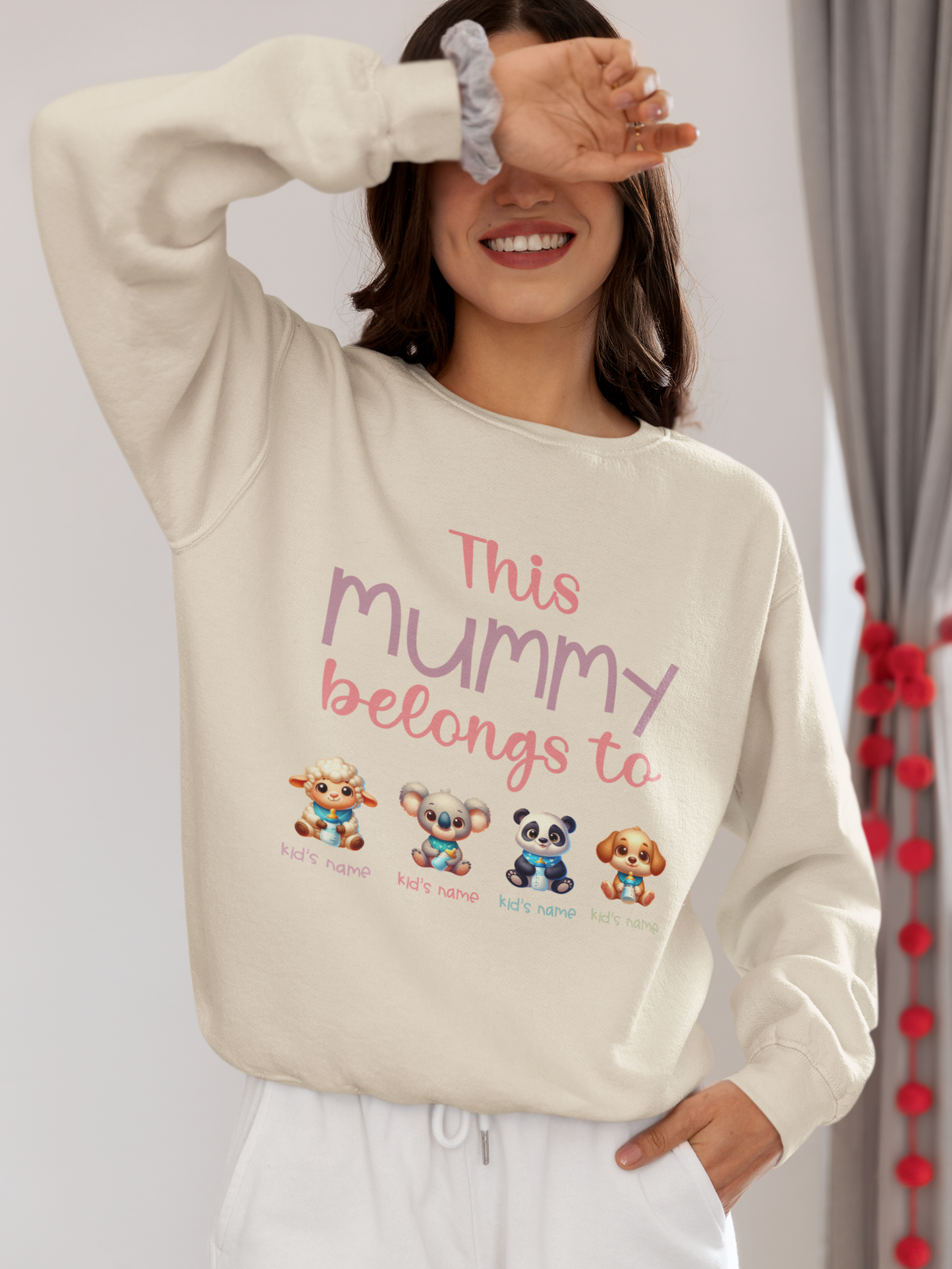 This Mummy Belongs To Shirt, Personalized Mother's Day Shirt, Cute Animals Clipart Shirt, Personalized Animals Shirt, Meaningful Quote Mother's Day Shirt, Custom Name Shirt, Best Gift Idea Shirt For Mother's Day, Mother's Day Shirt