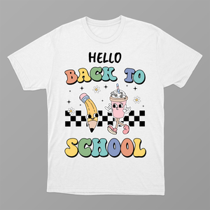 Hello Back to school shirt, First Day Of School Shirt, Teacher Shirt, Teacher Life, Gift For Teacher, Teacher Appreciation Gift