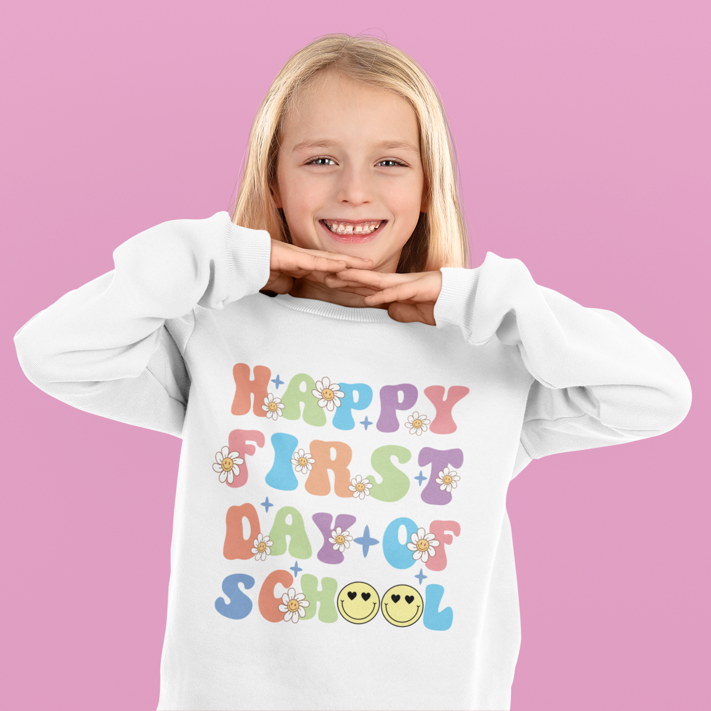 Happy First Day of School Shirt,Teacher Gift, Gift for Teachers, Kindergarten Teacher, Teacher Appreciation,Back to School Shirt, Teacher Christmas Gift