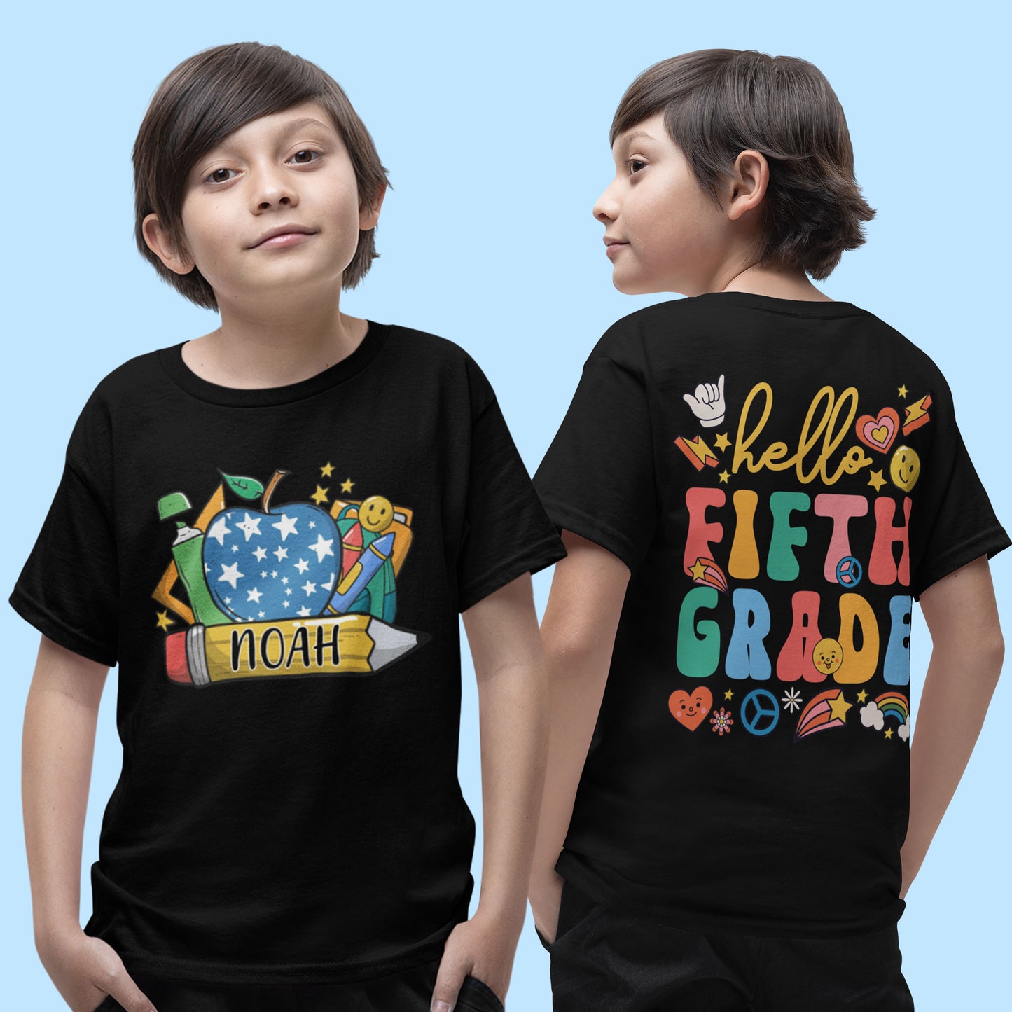 Hello New Grade Shirt, Back To School Custom Shirt, Kids Custom Shirt, School Shirt For Kids, Back To School 2024