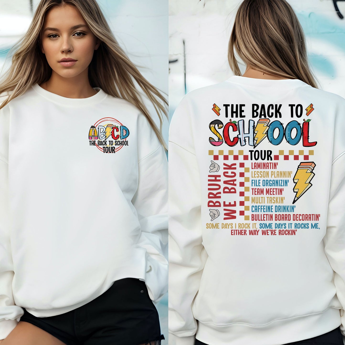 Back To School 2024 Tour, Back To School Shirt For Kids, Best Gift For Kids, Bruh We Back Shirt