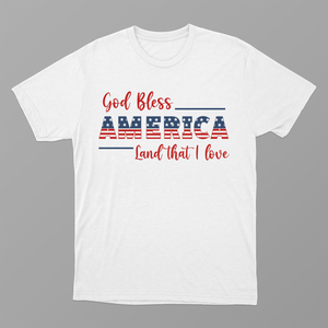 God Bless America Shirt, 4th of July Shirt, America Shirt, Minimalist America Tee, Cute Amercia Shirt, Independence Day Shirt