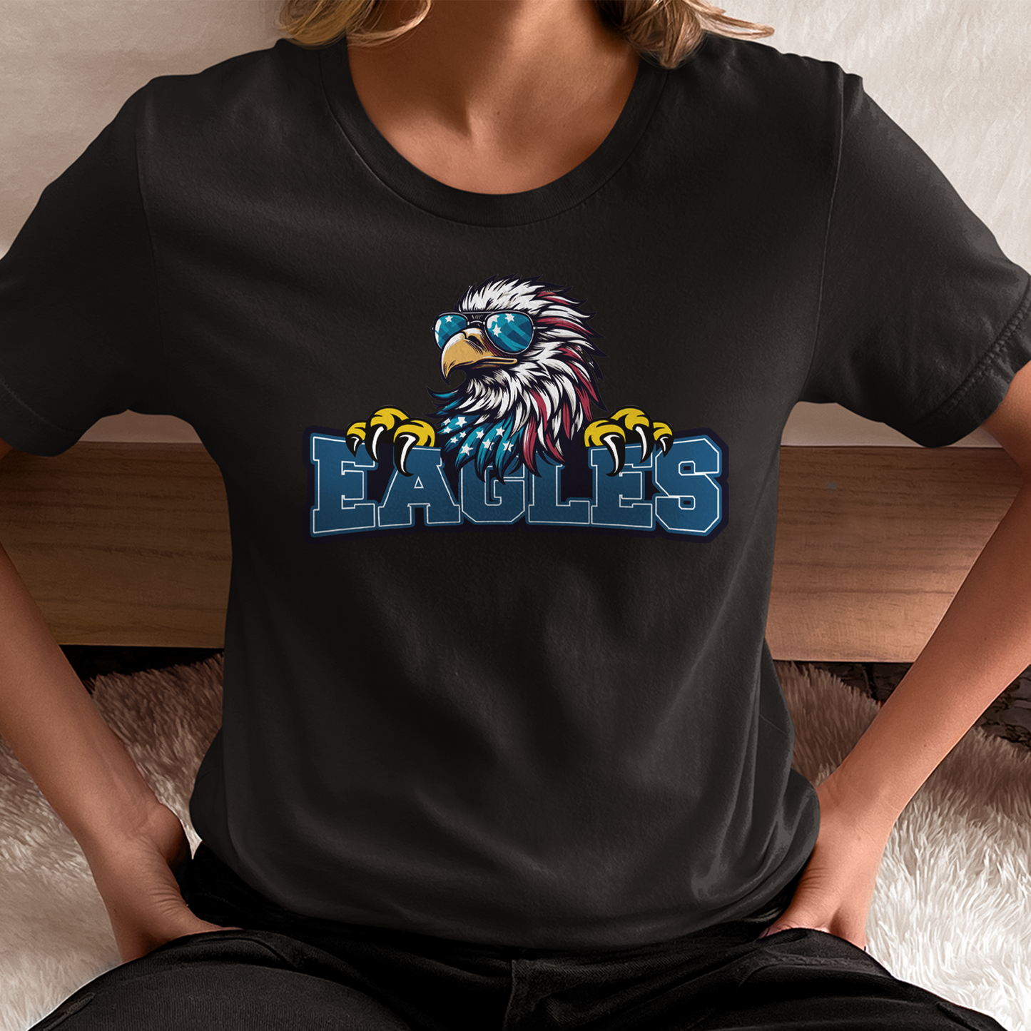 Eagles School Shirt, Eagles Mascot Shirt, Eagles Logo Shirt, Eagles Game Day Shirt,Eagles Football Tee, Philadelphia Eagles Shirt