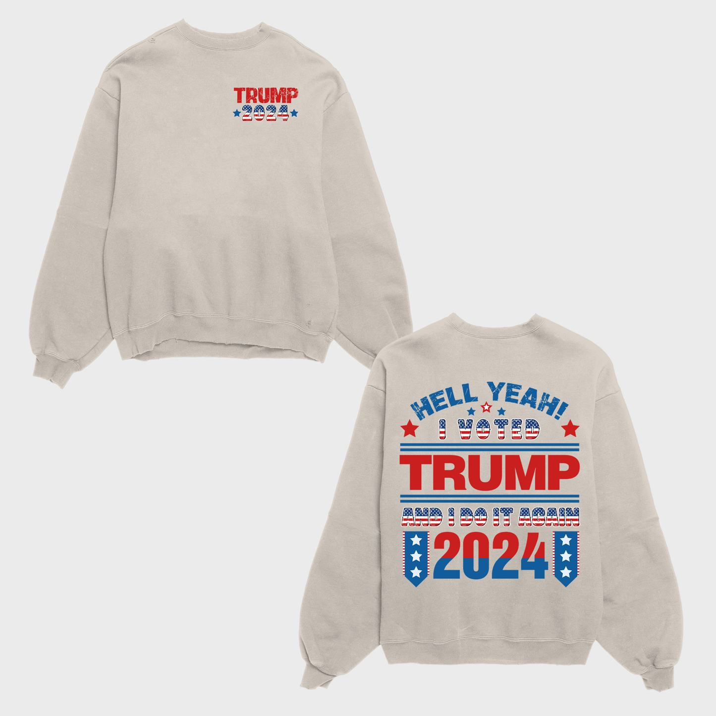 Hell Yeah I Vote Trump Again Shirt, Trump President Shirt, US Election 2024 Shirt, Voting 2024 Shirt