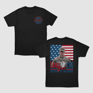 Land Of The Free Because Of The Brave Shirt, Patriotic T-Shirt, Independence Day Shirt