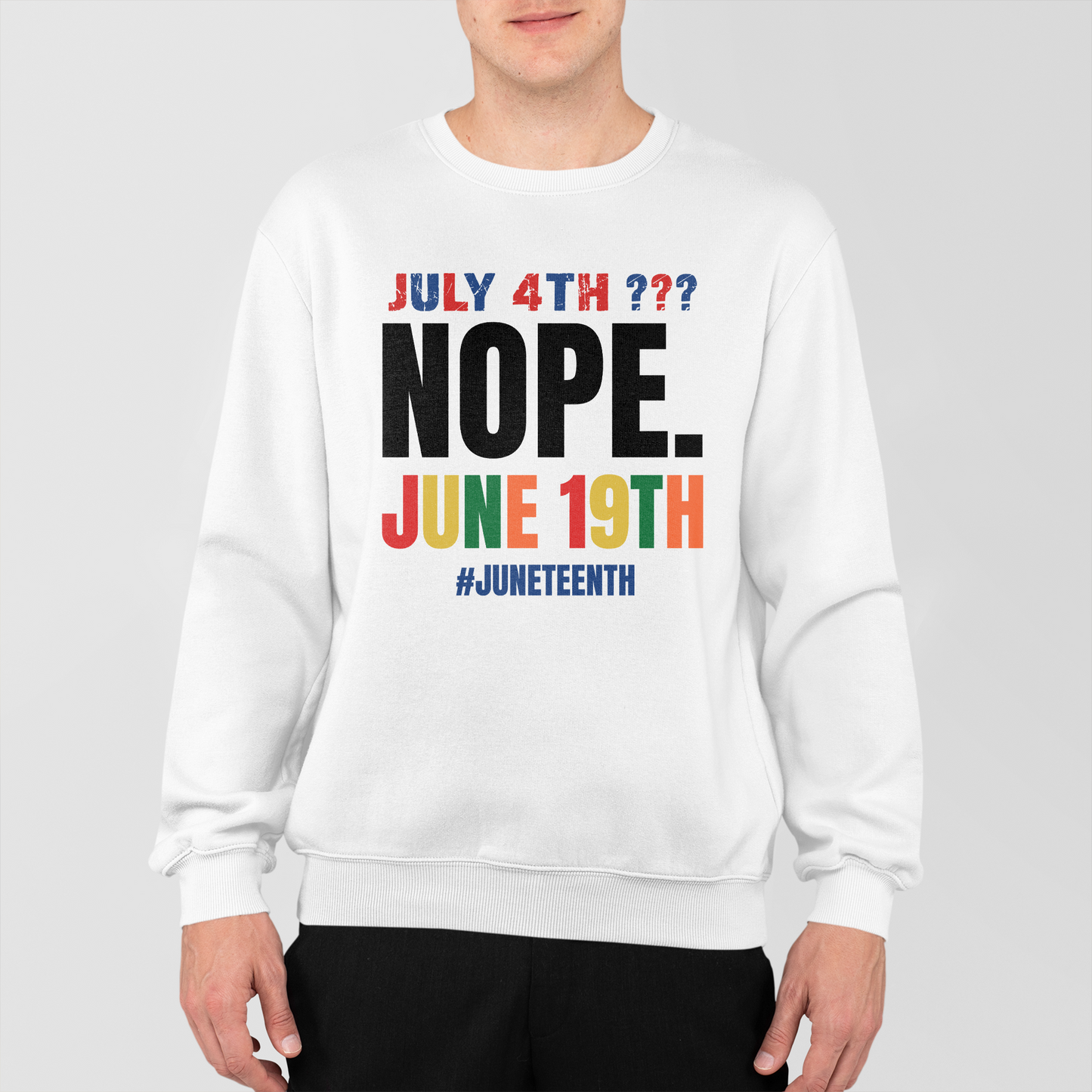 July 4th Nope June 19th Shirt, Juneteenth Shirt, Black People Rights Shirt, Black History Month, Black Magical