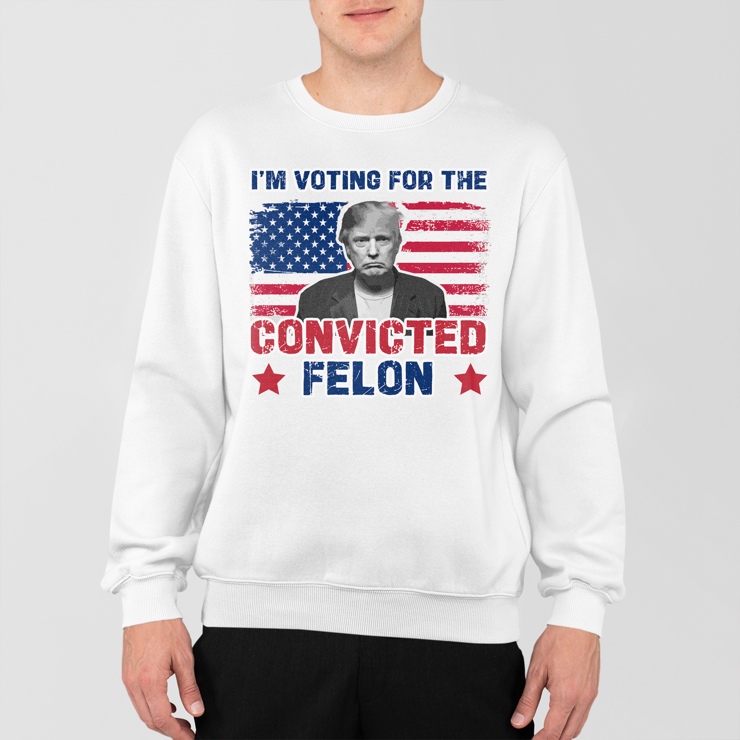 I'm Voting For The Convicted Felon Shirt, US Election Shirt, Vote For Trump Shirt, President Trump Shirt, Donald Daddy