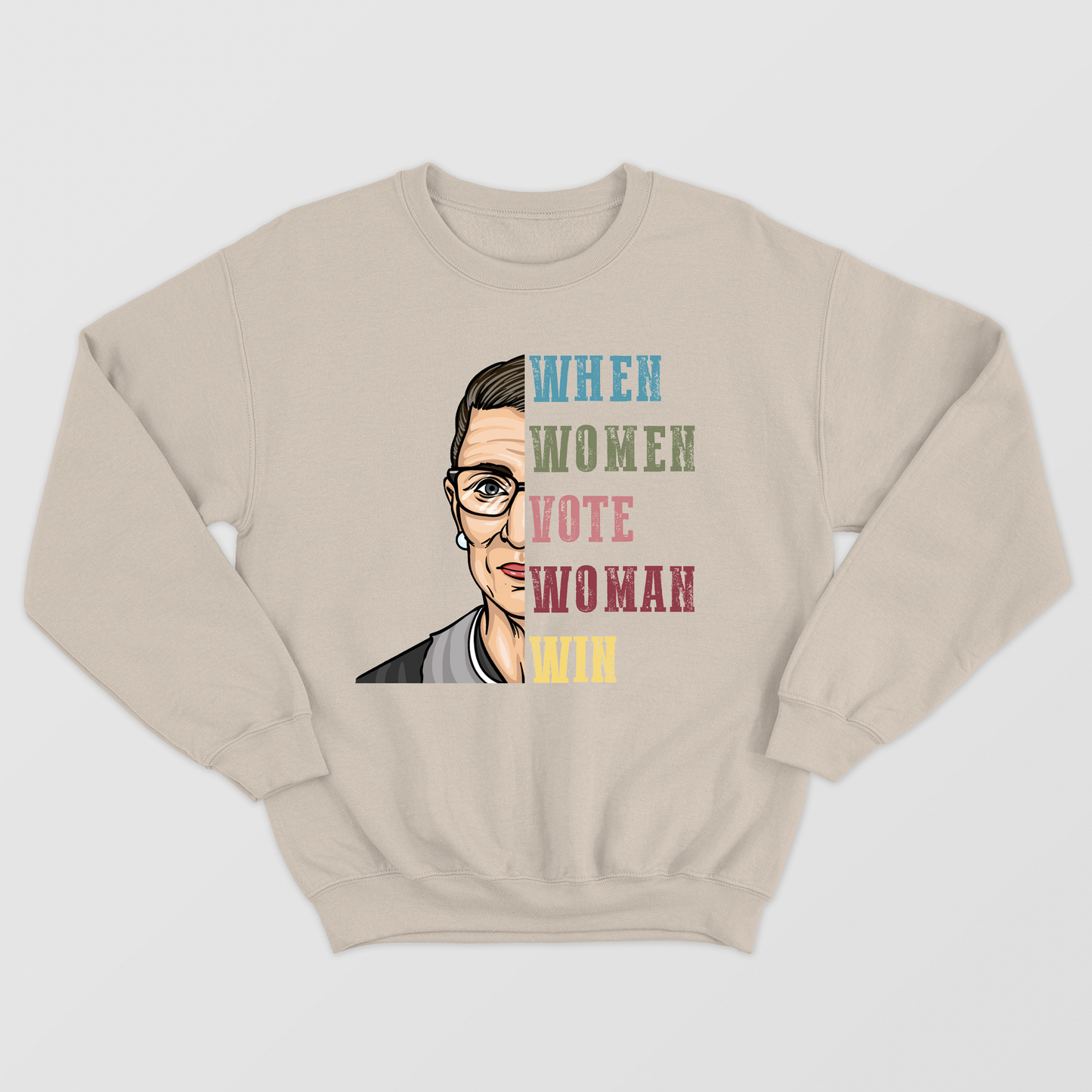 When Woman Vote Woman Win Shirt, Ruth Shirt, Women Election 2024 Shirt