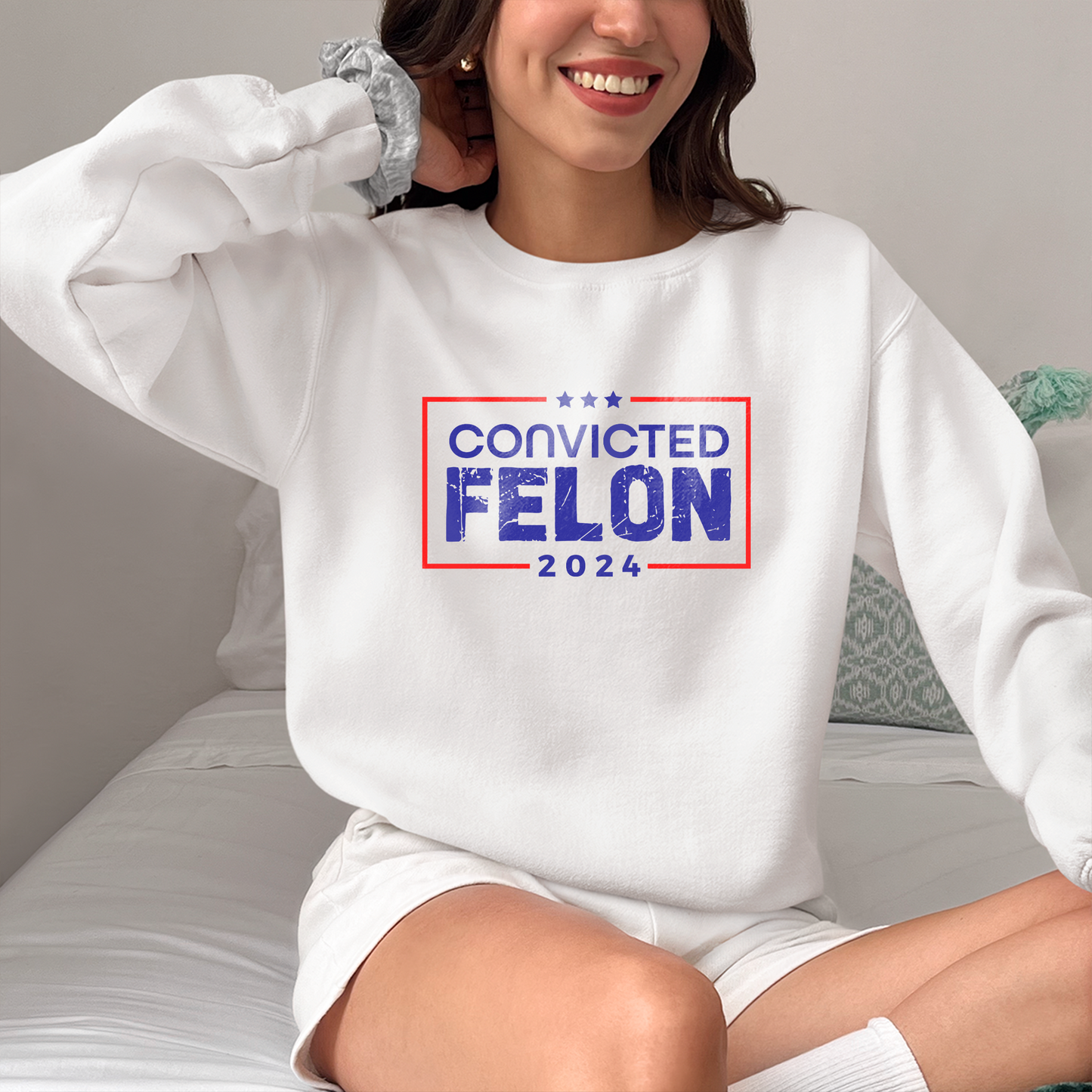 Convicted Felon 2024 Shirt, US President 2024 Shirt, Election 2024 Shirt, Felon 2024 Shirt, Trump Shirt