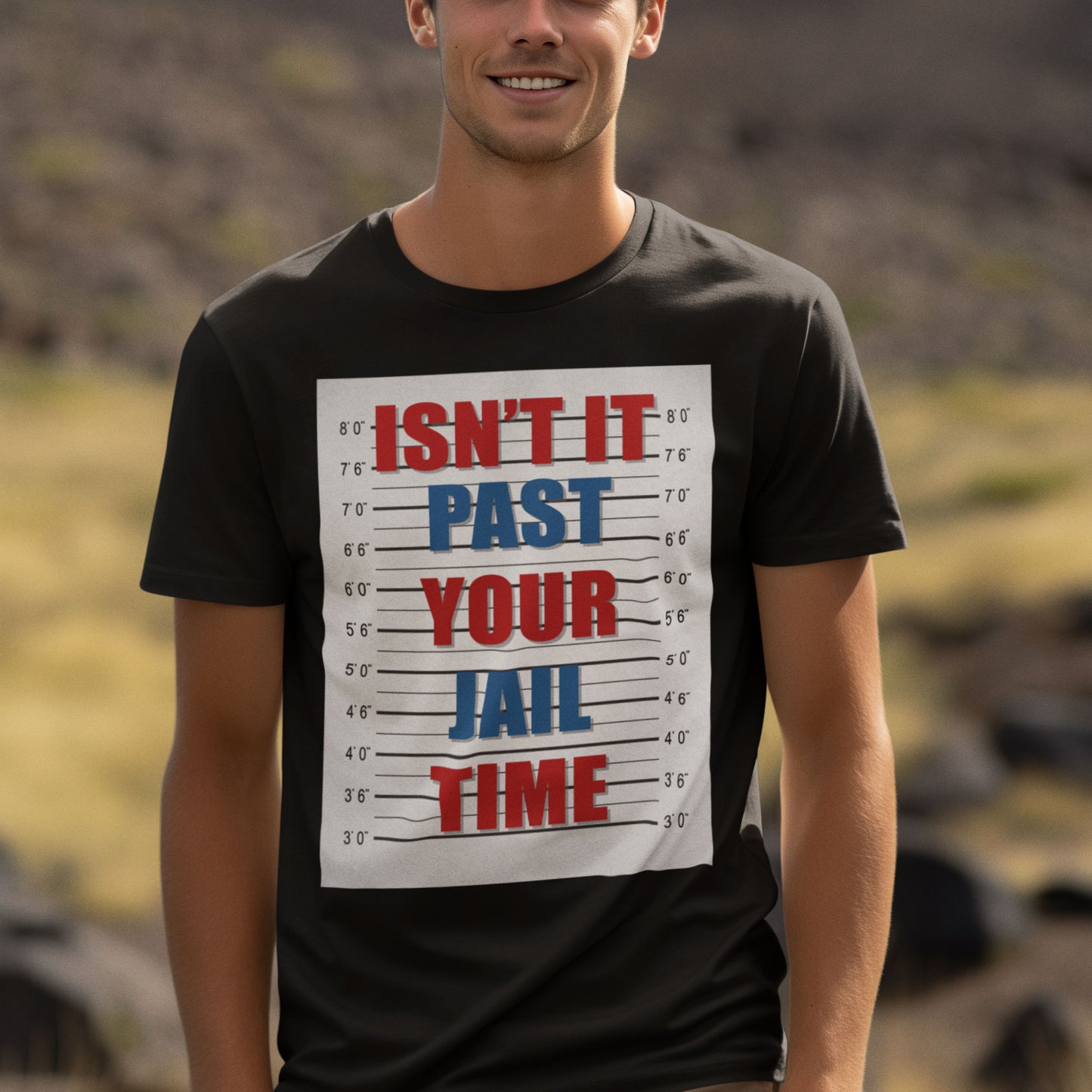 Isn't It Past Your Jail Time Shirt, Funny Sarcastic Quote Shirt, Funny US Saying Shirt