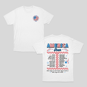 Party In The USA Shirt, American Patriotic Tour Shirt, Funny Freedom Tour, 4th July Anniversary Shirt, Funny 4th July