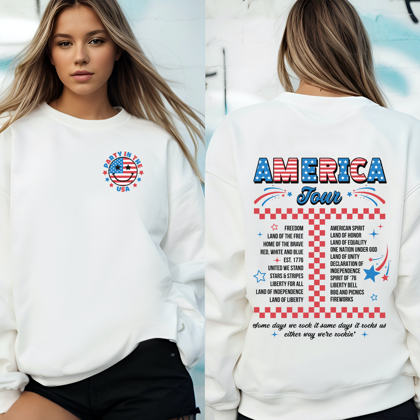 Party In The USA Shirt, American Patriotic Tour Shirt, Funny Freedom Tour, 4th July Anniversary Shirt, Funny 4th July