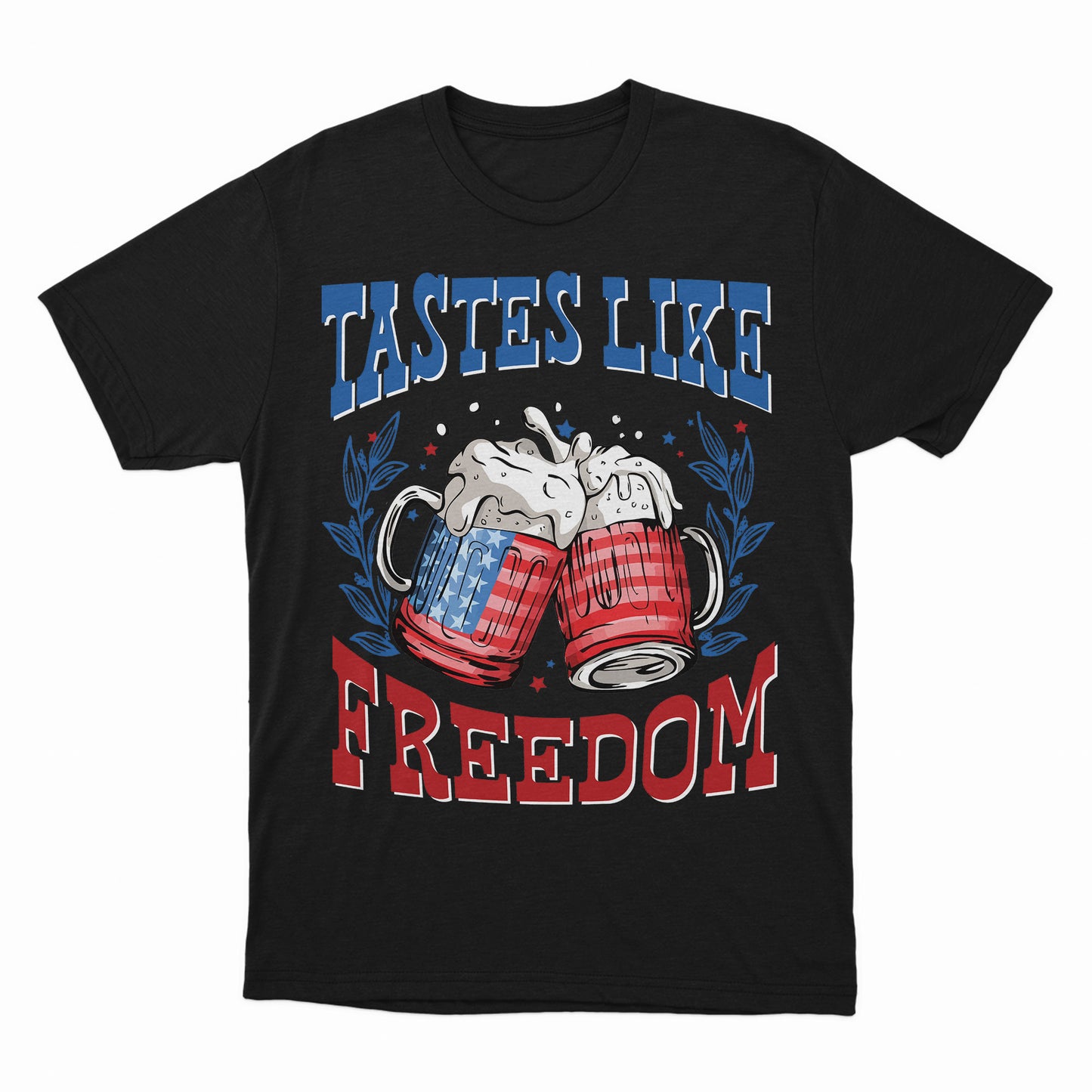 Tastes Like Freedom Shirt, Funny 4th July Saying Shirt, American Beer Shirt, 4th July Patriotic Party Shirt, Independence Day Shirt