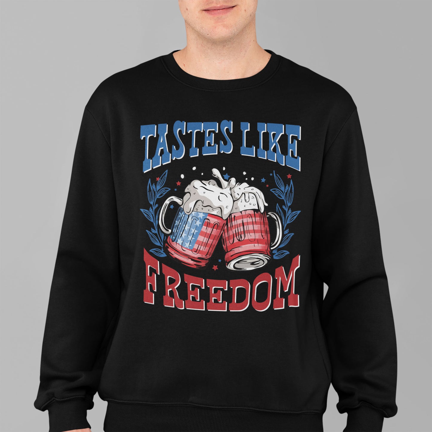 Tastes Like Freedom Shirt, Funny 4th July Saying Shirt, American Beer Shirt, 4th July Patriotic Party Shirt, Independence Day Shirt