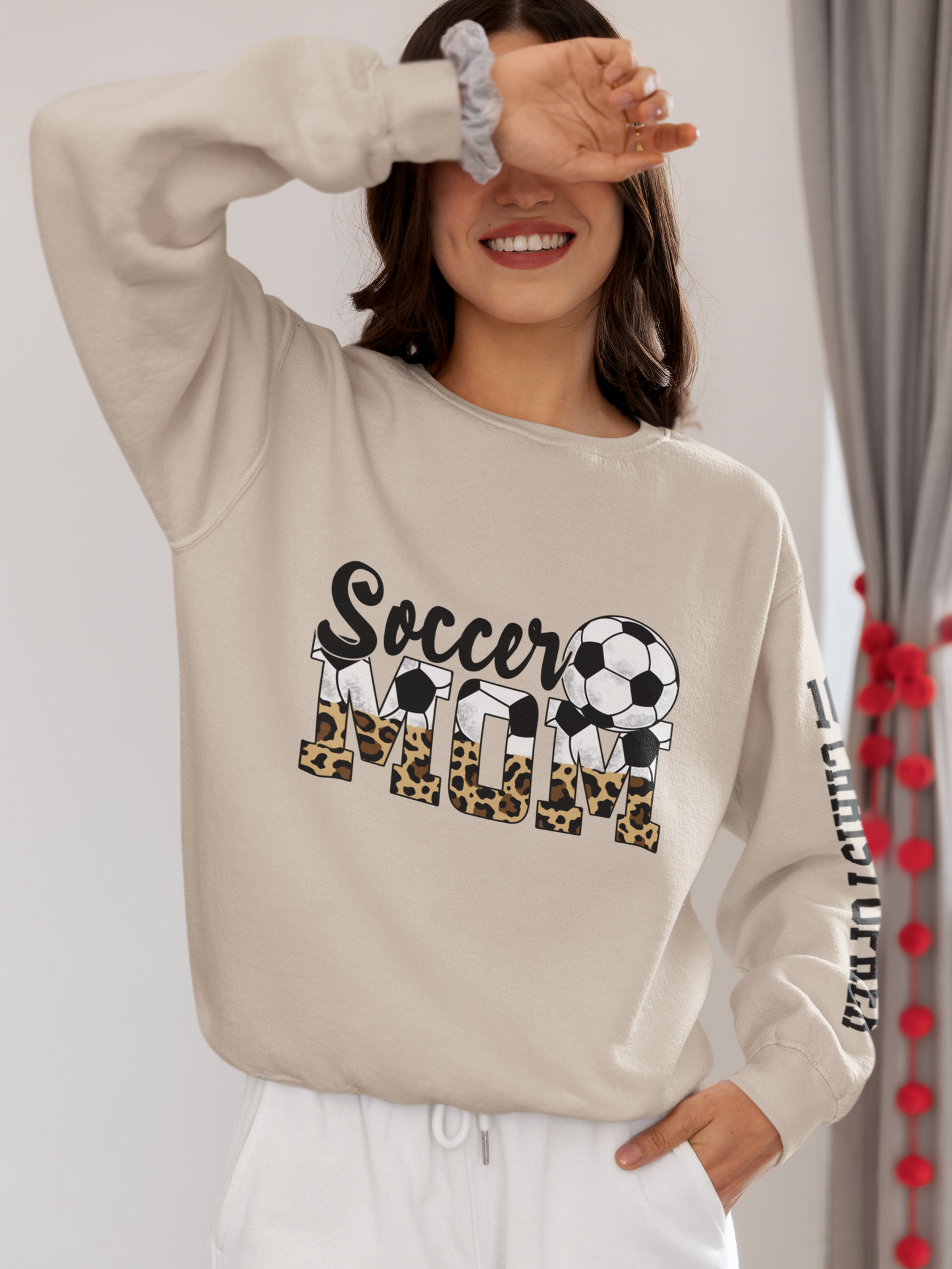 Soccer Mama Sweatshirt, Sports Mom Sweatshirt, Gift for Mom, Game Day Sweatshirt, Soccer Mom Sweatshirt, Sports Fan Sweatshirt, Birthday Gifts For Her, Cute Mama Sweatshirt