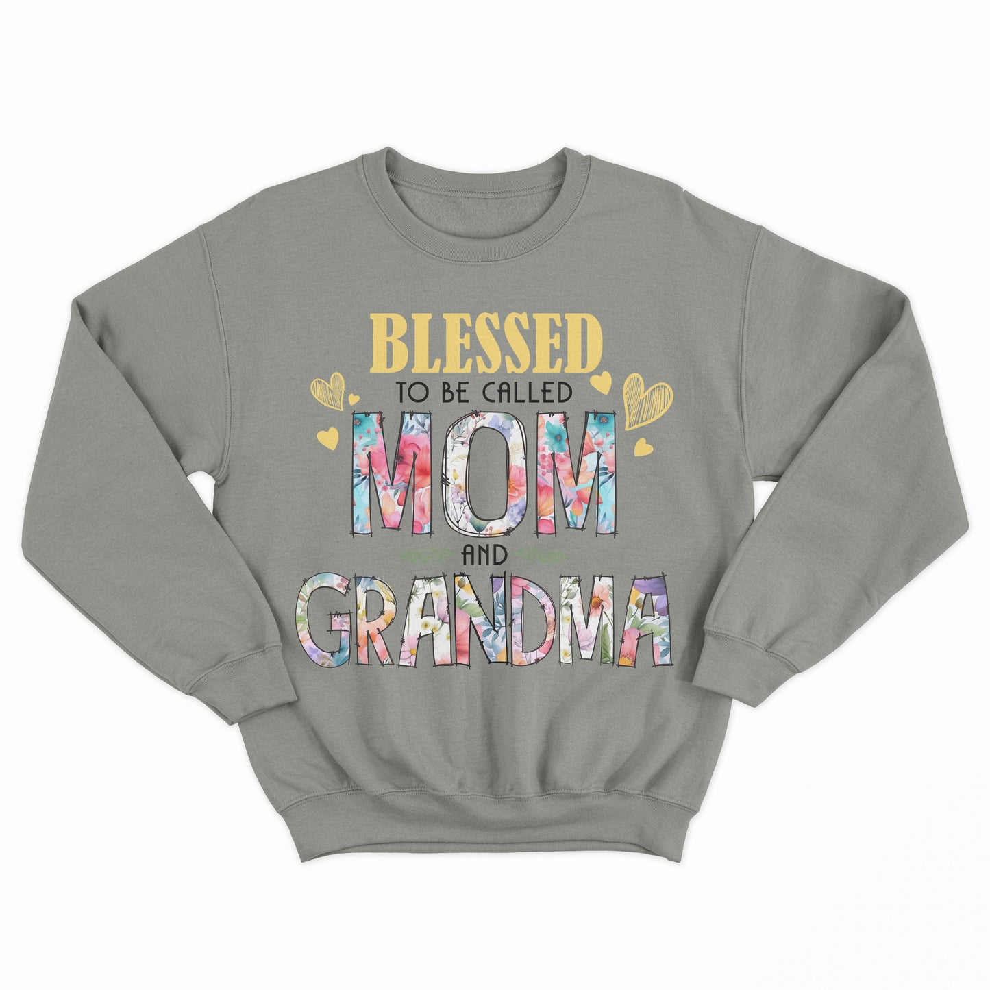 Blessed To Be Called Mom And Grandma Shirt, Grandma Gift, New Grandma T-Shirt, Great Grandma Shirt, Mothers Day Gift,Grandma To Be Shirt,Baby Reveal Shirt,Best Grandma