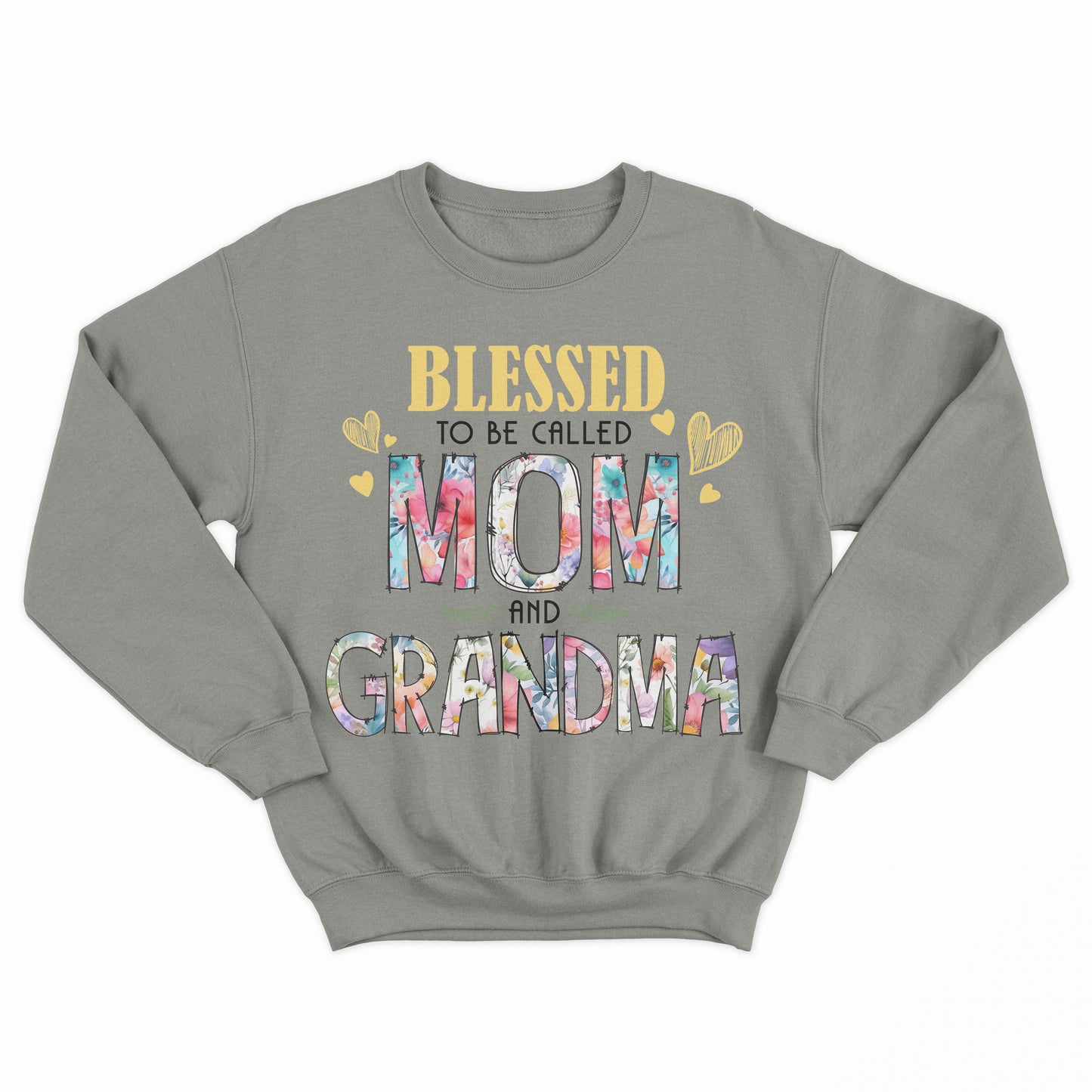 Blessed To Be Called Mom And Grandma Shirt, Grandma Gift, New Grandma T-Shirt, Great Grandma Shirt, Mothers Day Gift,Grandma To Be Shirt,Baby Reveal Shirt,Best Grandma