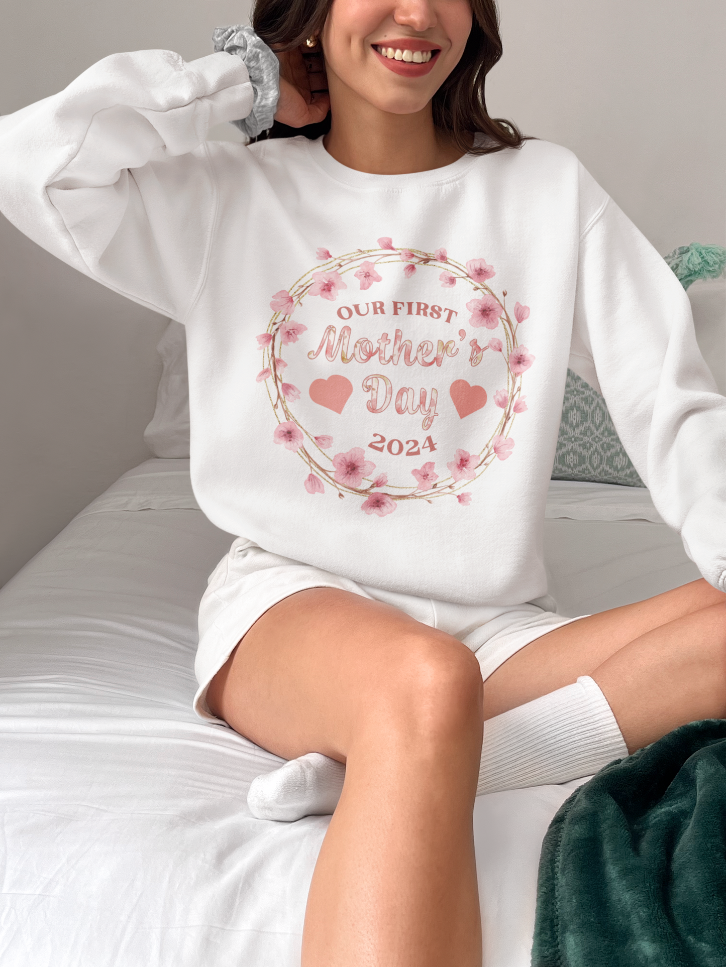Our First Mother's Day Gift Idea Shirt, First Mother's Day 2024 Shirt, Retro Floral For Mother Shirt,  Best Floral Shirt For Mom, Retro Floral Gift Idea, First Mother's Day Ever Shirt, Best Shirt For First Mother Day
