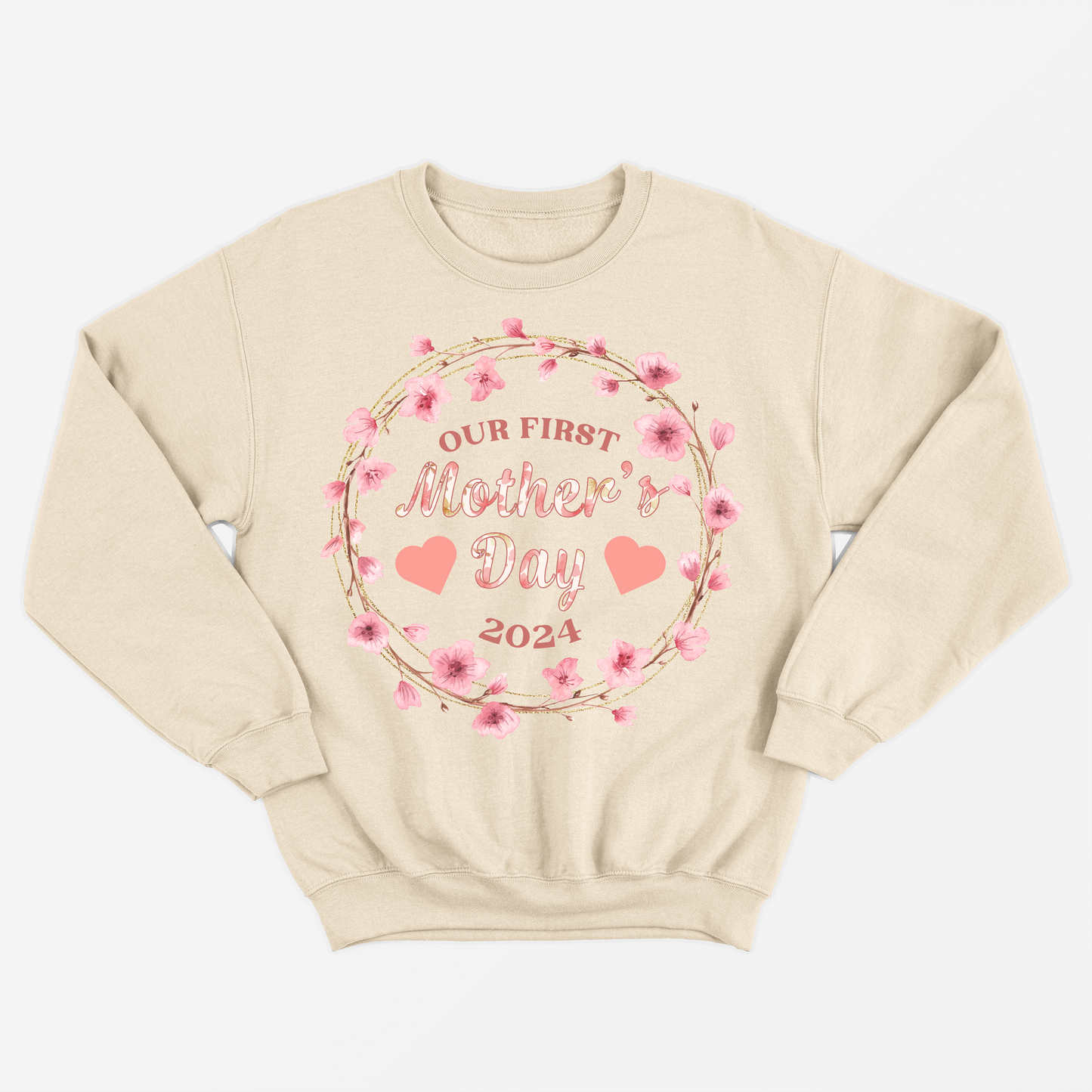 Our First Mother's Day Gift Idea Shirt, First Mother's Day 2024 Shirt, Retro Floral For Mother Shirt,  Best Floral Shirt For Mom, Retro Floral Gift Idea, First Mother's Day Ever Shirt, Best Shirt For First Mother Day