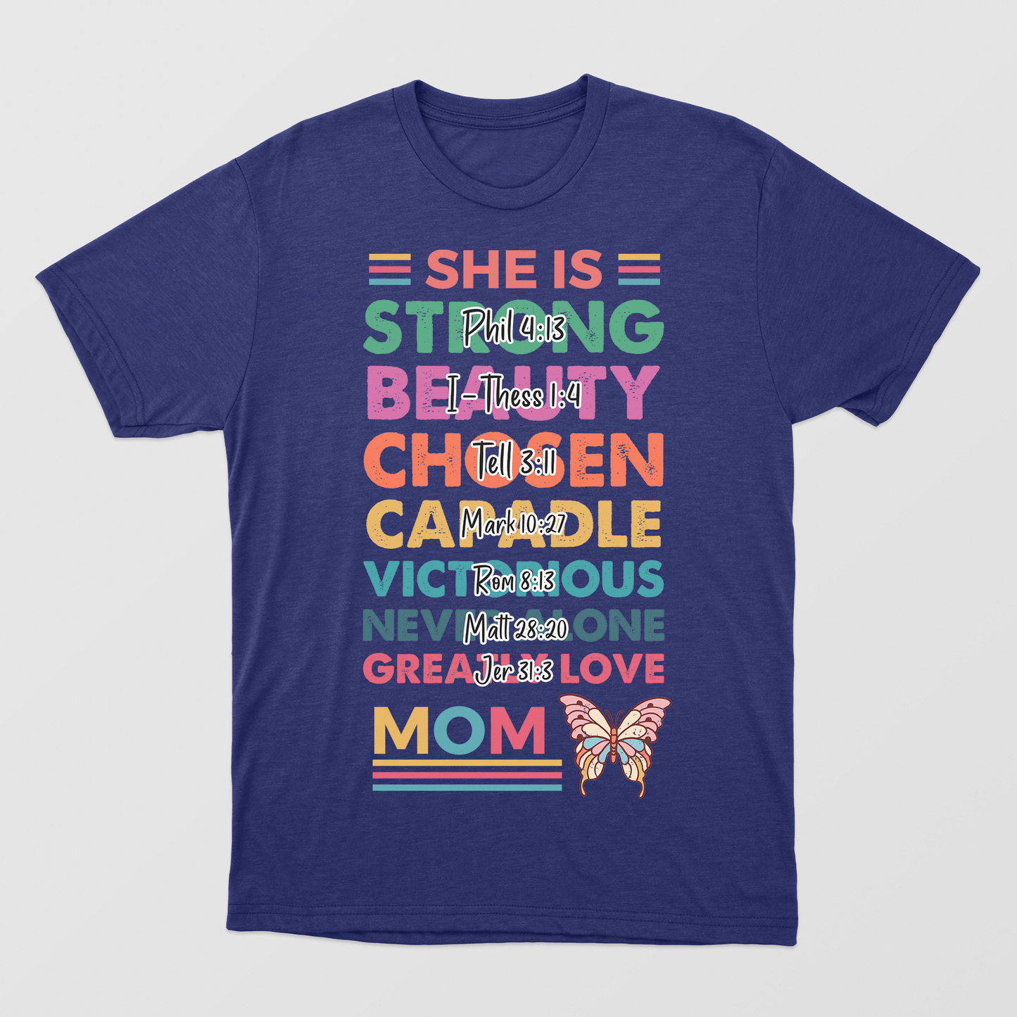 She is Mom Shirt, Retro Mother Bible Shirt, Blessed Mom Shirt, Mom Shirt, Mom Life Shirt, Mother's Day Shirt, Gift for Mom, Retro Mama Quotes