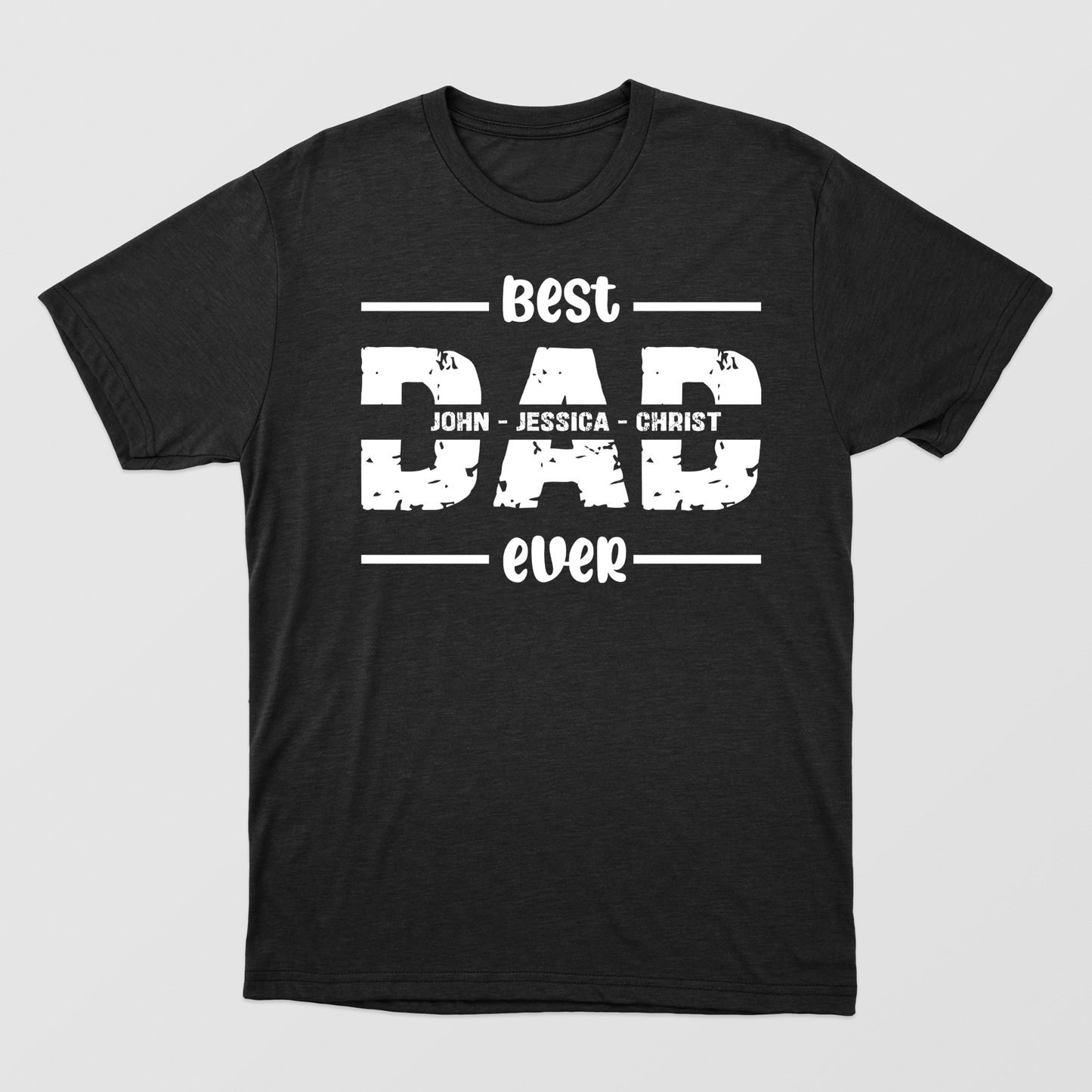 Personalized Best Dad Ever Just Ask Kids Name Shirt, Custom Dad T-shirt, Father's Day Gift for Him, Dad Shirt With Kids Names,  New Dad Shirt