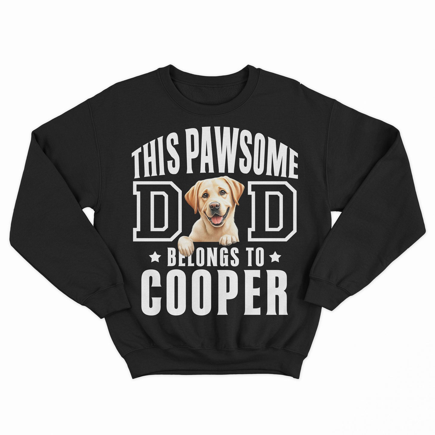 This Pawsome Dog Dad Belongs to Dog Personalized Shirt, Personalized Dog Dad Shirt, Dog Dad Shirt for Men Customized, Personalized Name Dogs Shirt for Men, Dog Dad Custom Father's Day Shirt