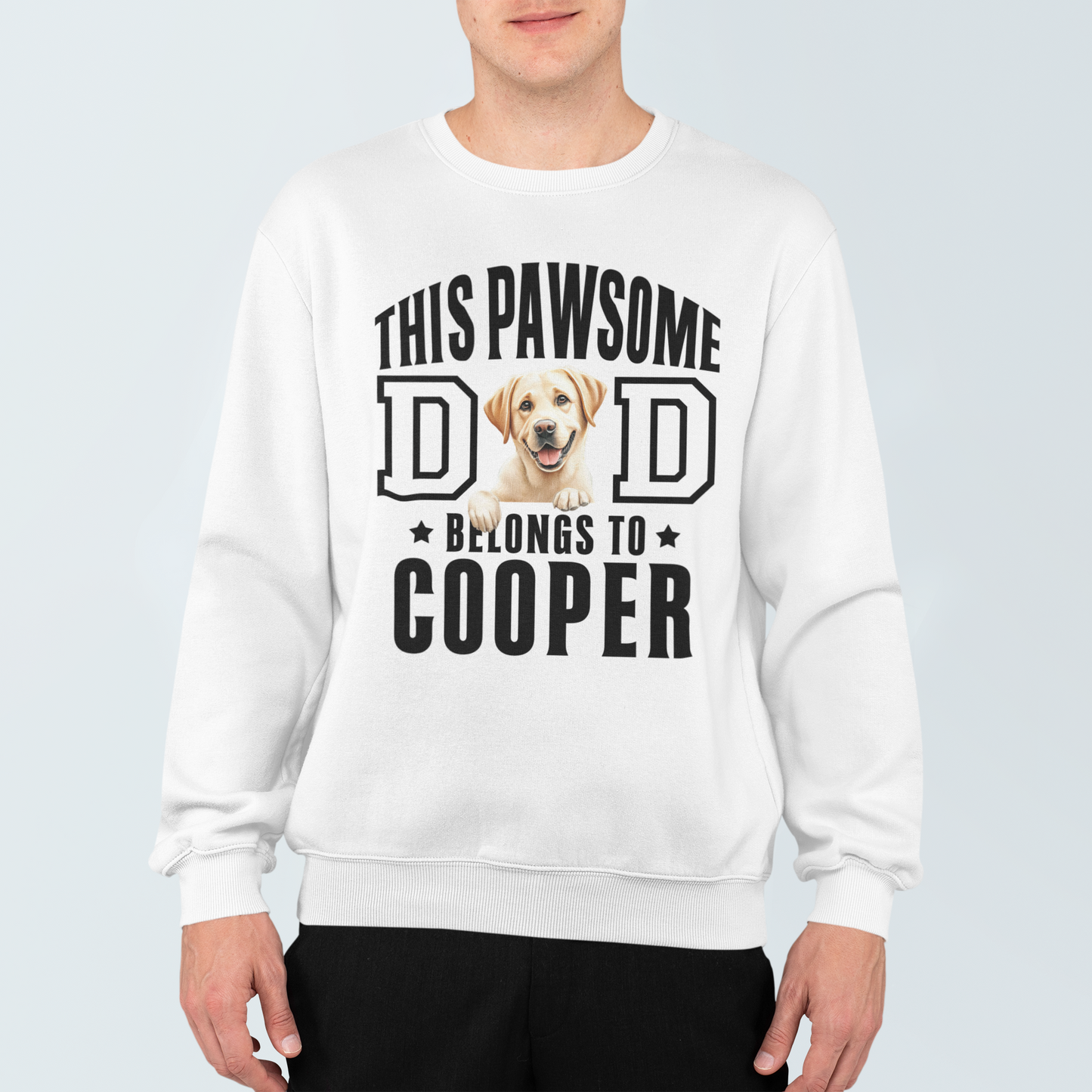 This Pawsome Dog Dad Belongs to Dog Personalized Shirt, Personalized Dog Dad Shirt, Dog Dad Shirt for Men Customized, Personalized Name Dogs Shirt for Men, Dog Dad Custom Father's Day Shirt