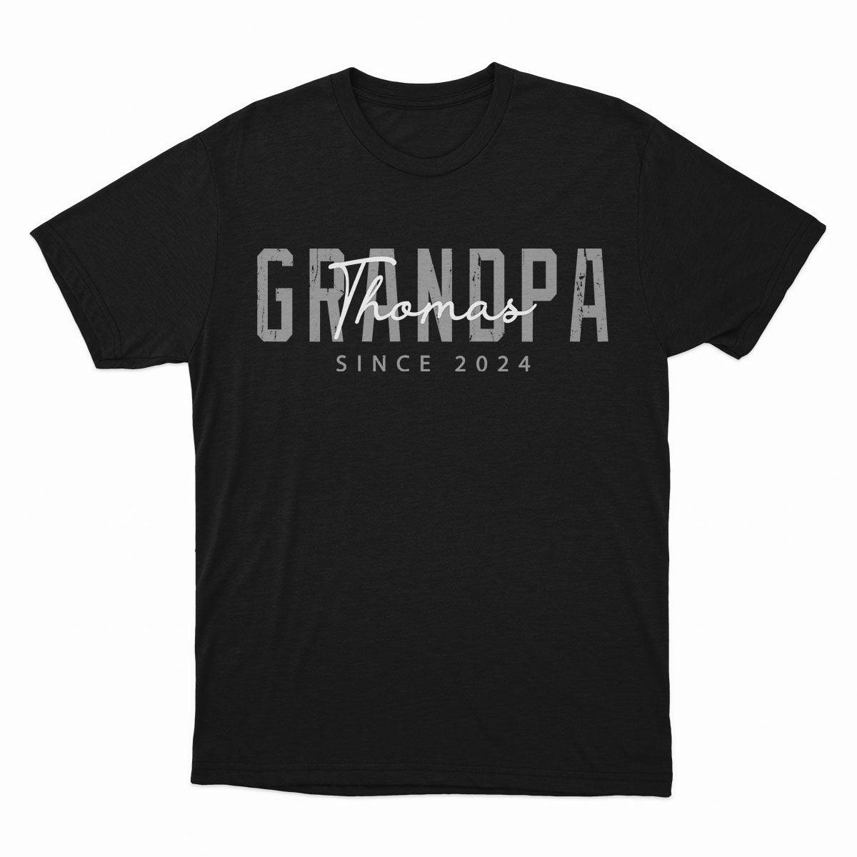 Custom Name Grandpa Shirt,  Custom Grandpa Shirt Grandpa Est Shirt Grandpa,  Pregnancy Announcement Grandpa Birthday Gift Granddad