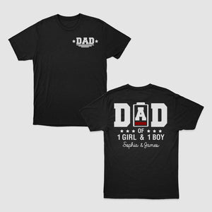 Dad Of The Kids Shirt, Funny Dad Shirt, Customized Shirt For Dad