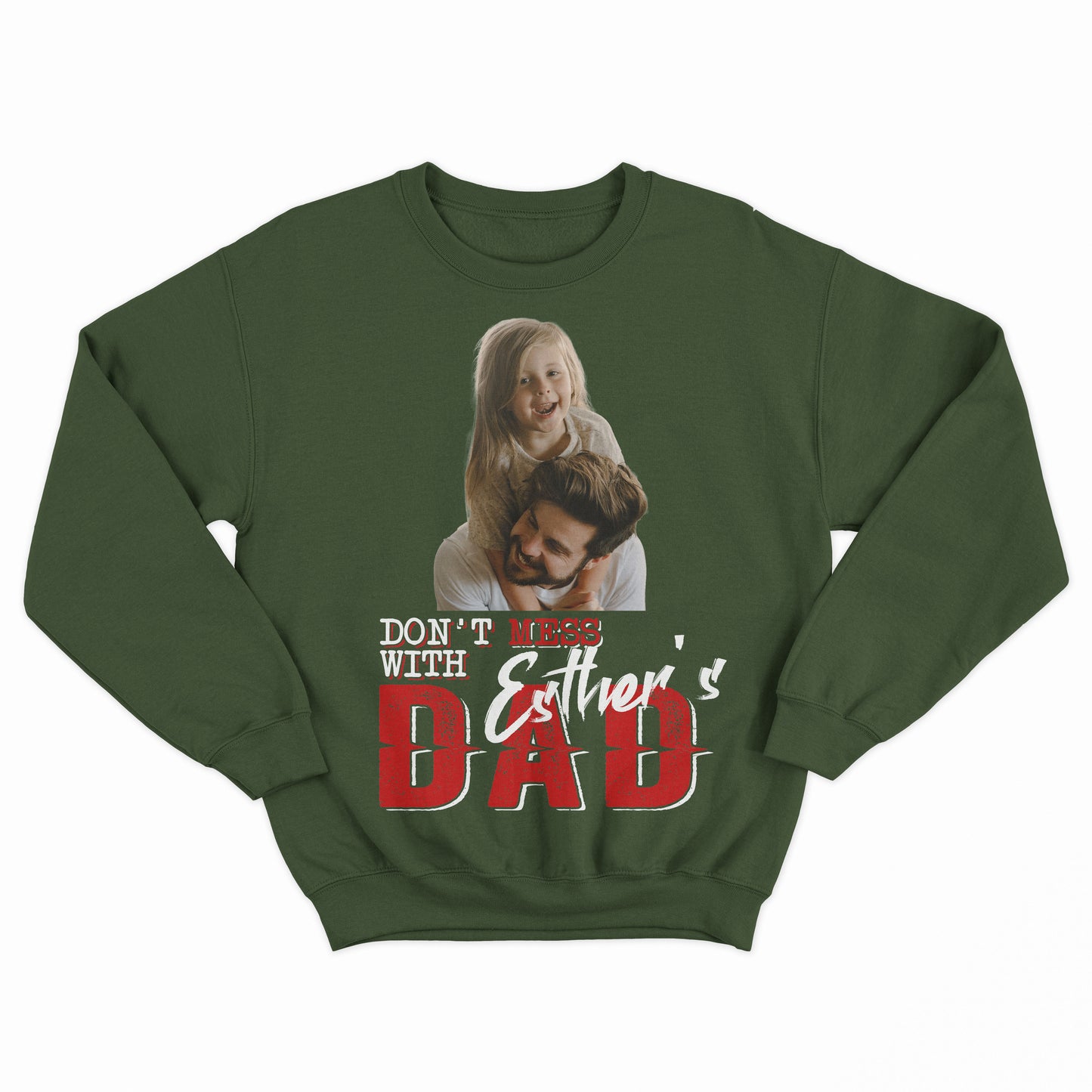 Don't Mess With My Dad Shirt, Funny Quote Shirt For Father's Day, Sarcastic For Dad Quote, Personalized Dad's Photo Shirt, Gift For Dad