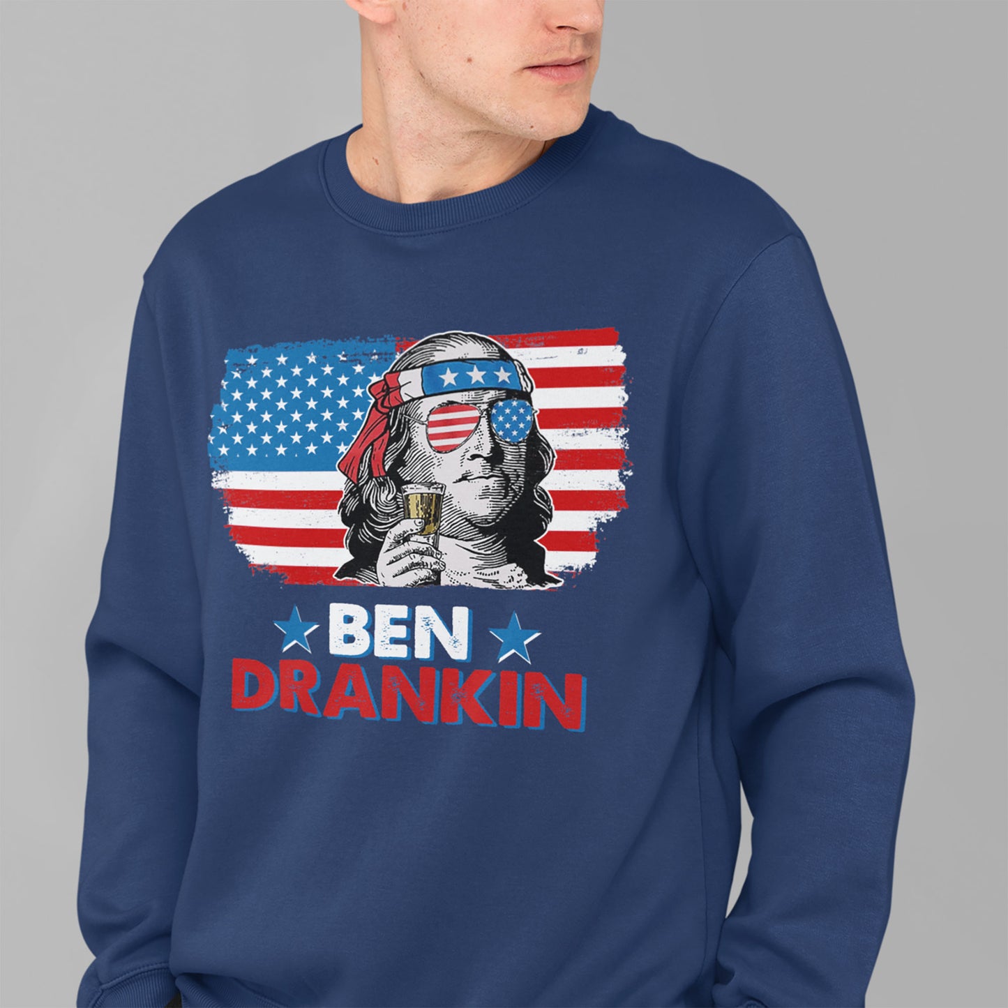 Ben Drankin 4th of July Shirt, Men Women Patriotic American USA T Shirt