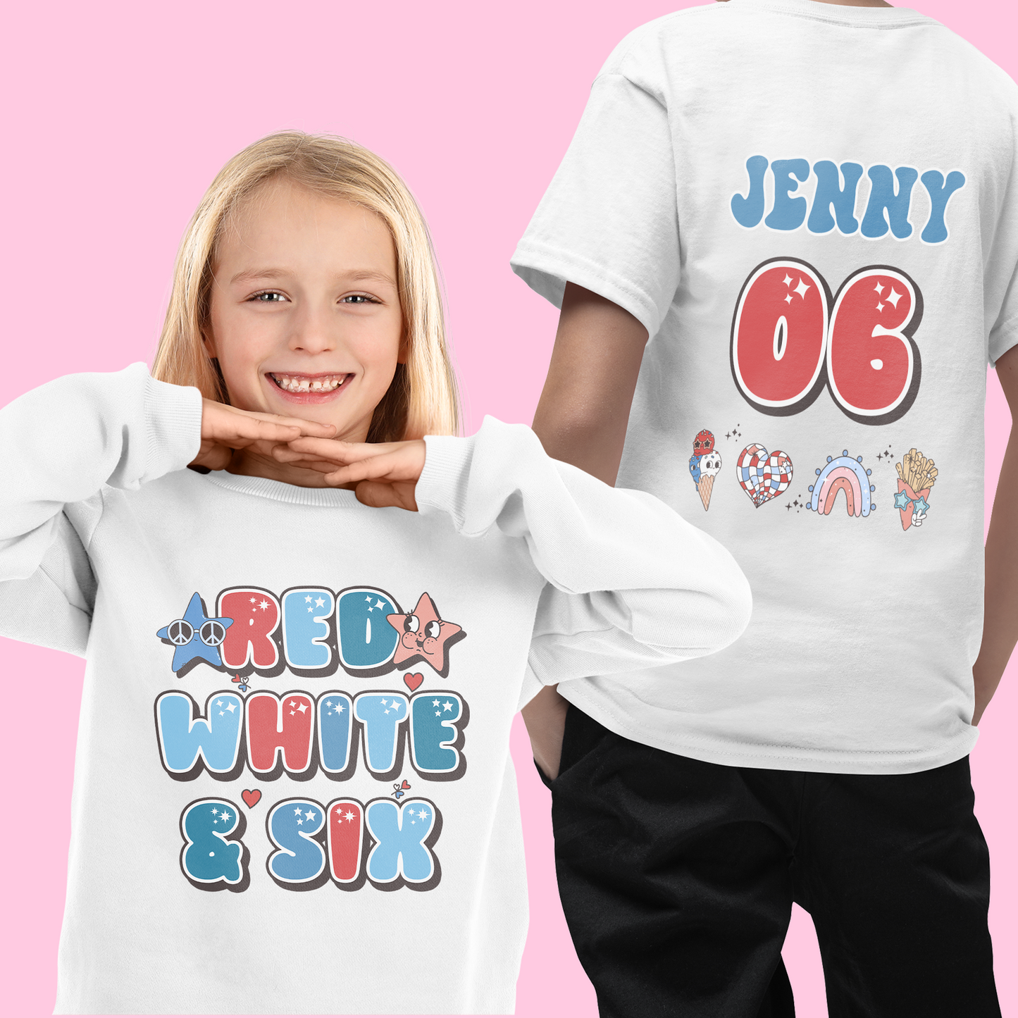 Red, White And Birthday Shirt, Custom Birthday Shirt For Kids, 4th July Birthday Shirt, Best Gift For Kids, Happy 4th July Birthday