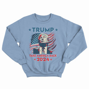 Trump Take America Back Shirt, Trump President 2024, Vote For Trump, US Election 2024, MAGA Shirt