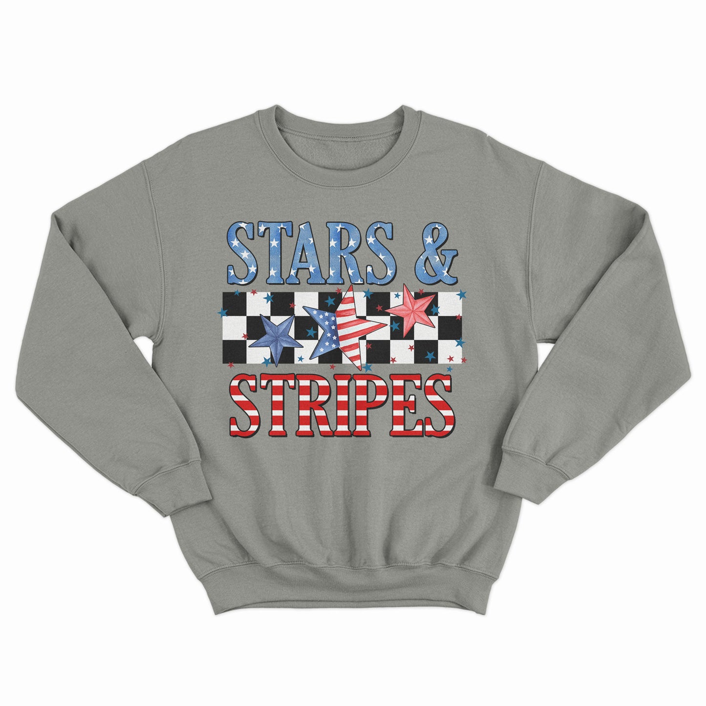 Stars and Stripes Shirt, Retro American Flag, 4th of July Shirts, Merica Shirt, Red White and Blue Shirt