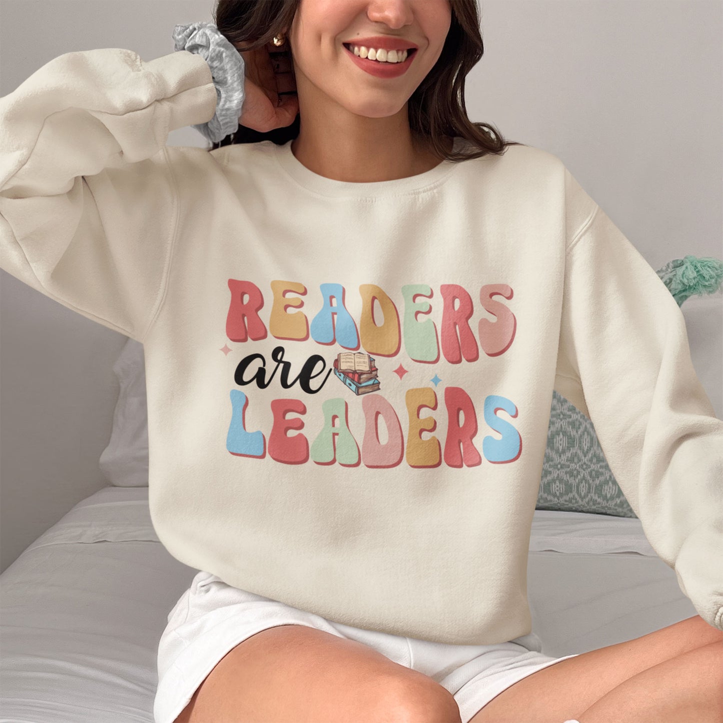 Readers Are Leaders Shirt, Cute Teacher Appreciation,  Book Lover Gift For Women, Book Lover Shirt