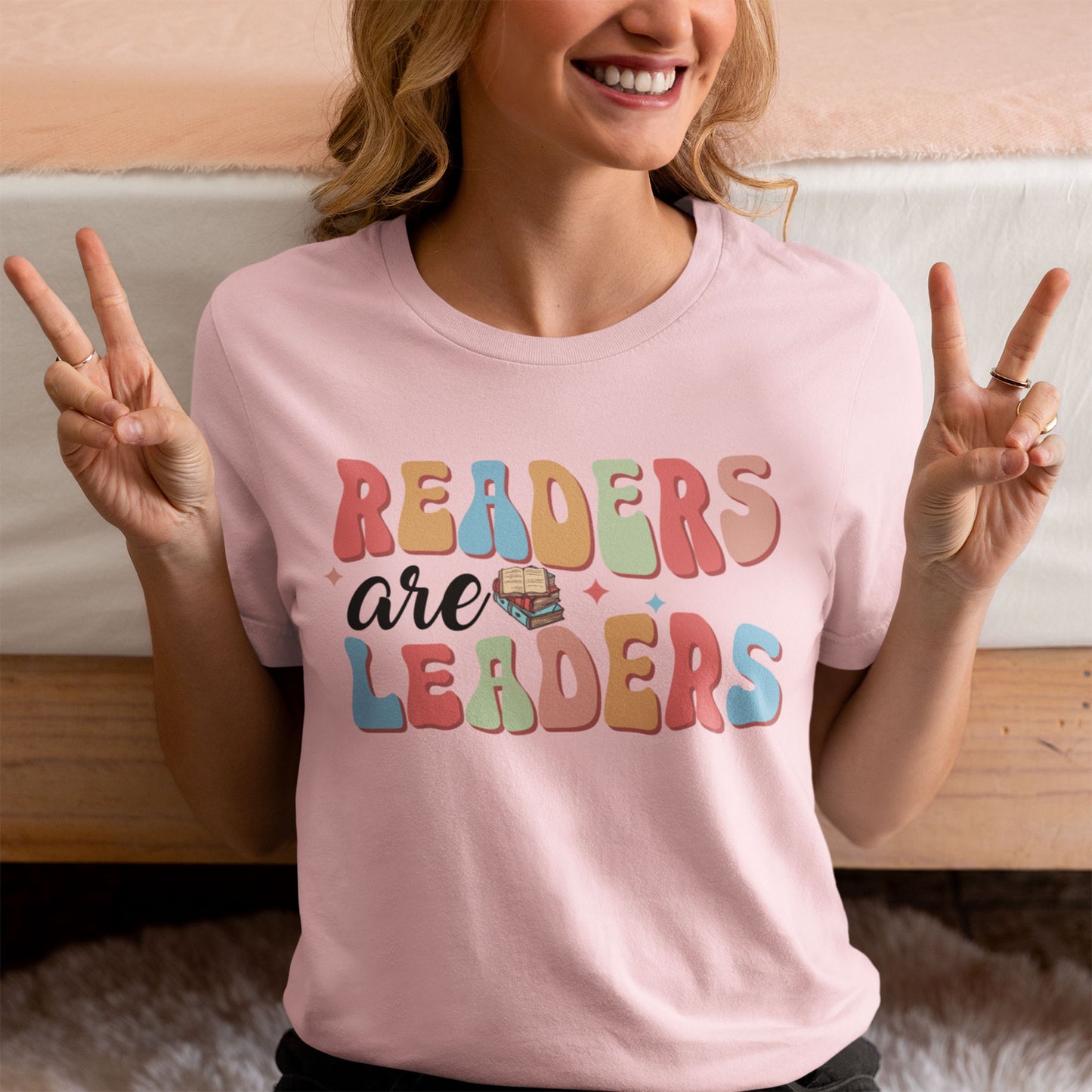 Readers Are Leaders Shirt, Cute Teacher Appreciation,  Book Lover Gift For Women, Book Lover Shirt