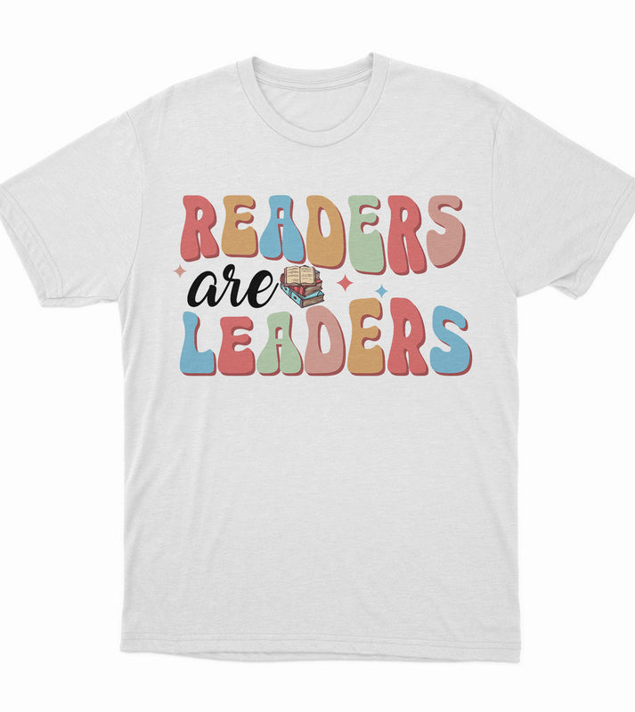 Readers Are Leaders Shirt, Cute Teacher Appreciation,  Book Lover Gift For Women, Book Lover Shirt