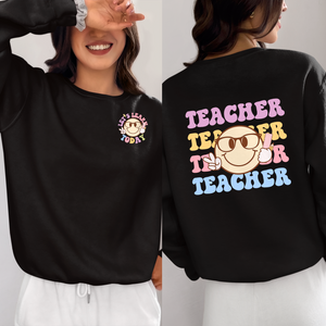 Let's Learn Today Teacher Shirt, Teacher Life, Teacher Tshirt, Motivational Teacher Shirt, Cute Teacher Tee