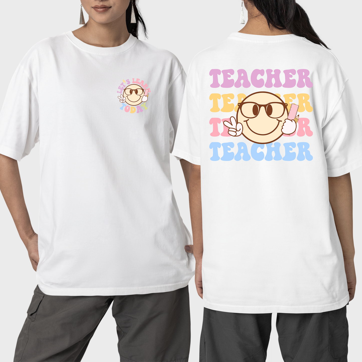 Let's Learn Today Teacher Shirt, Teacher Life, Teacher Tshirt, Motivational Teacher Shirt, Cute Teacher Tee