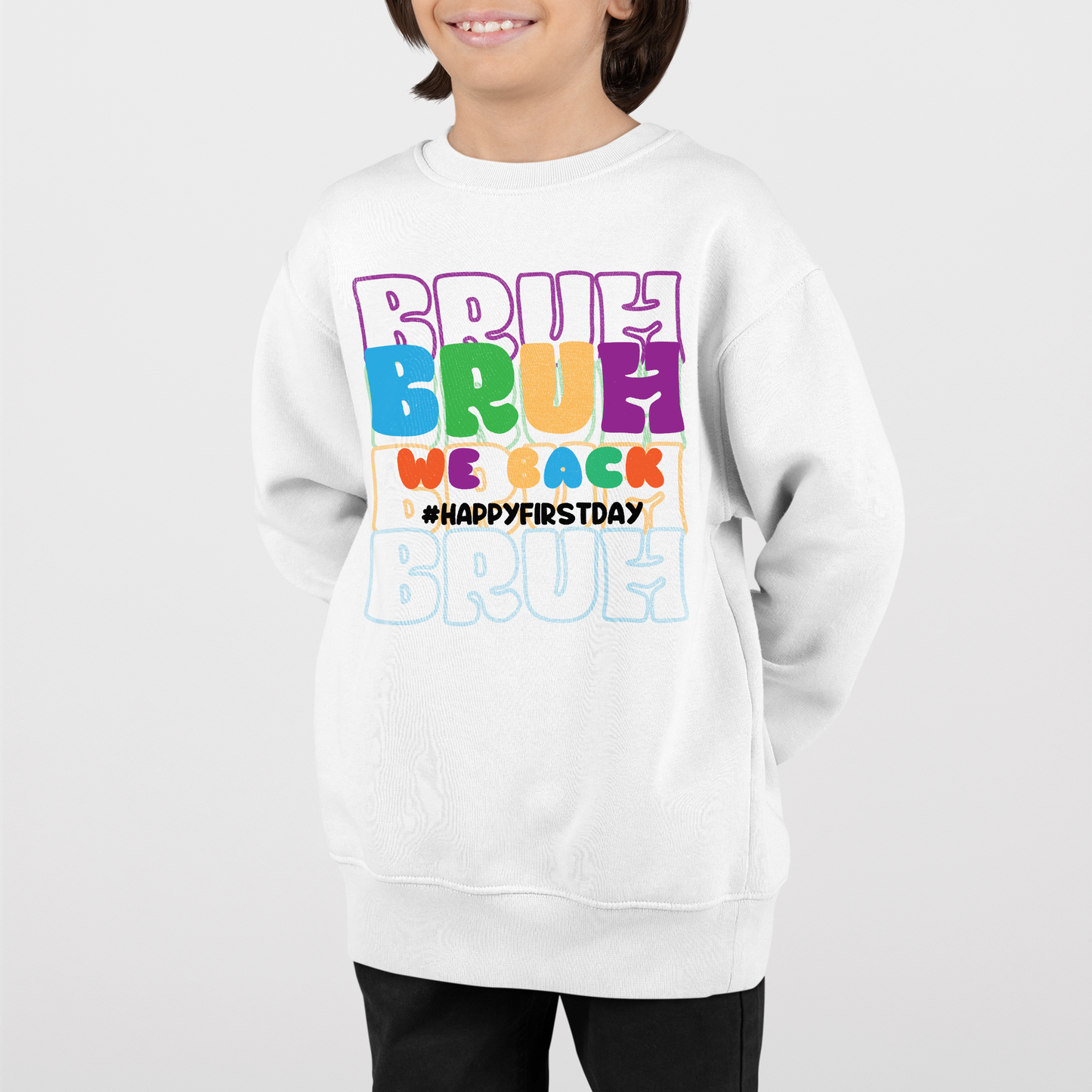 Bruh We Back Shirt, Happy First Day Of School Shirt, Best Gift For Back To School Shirt