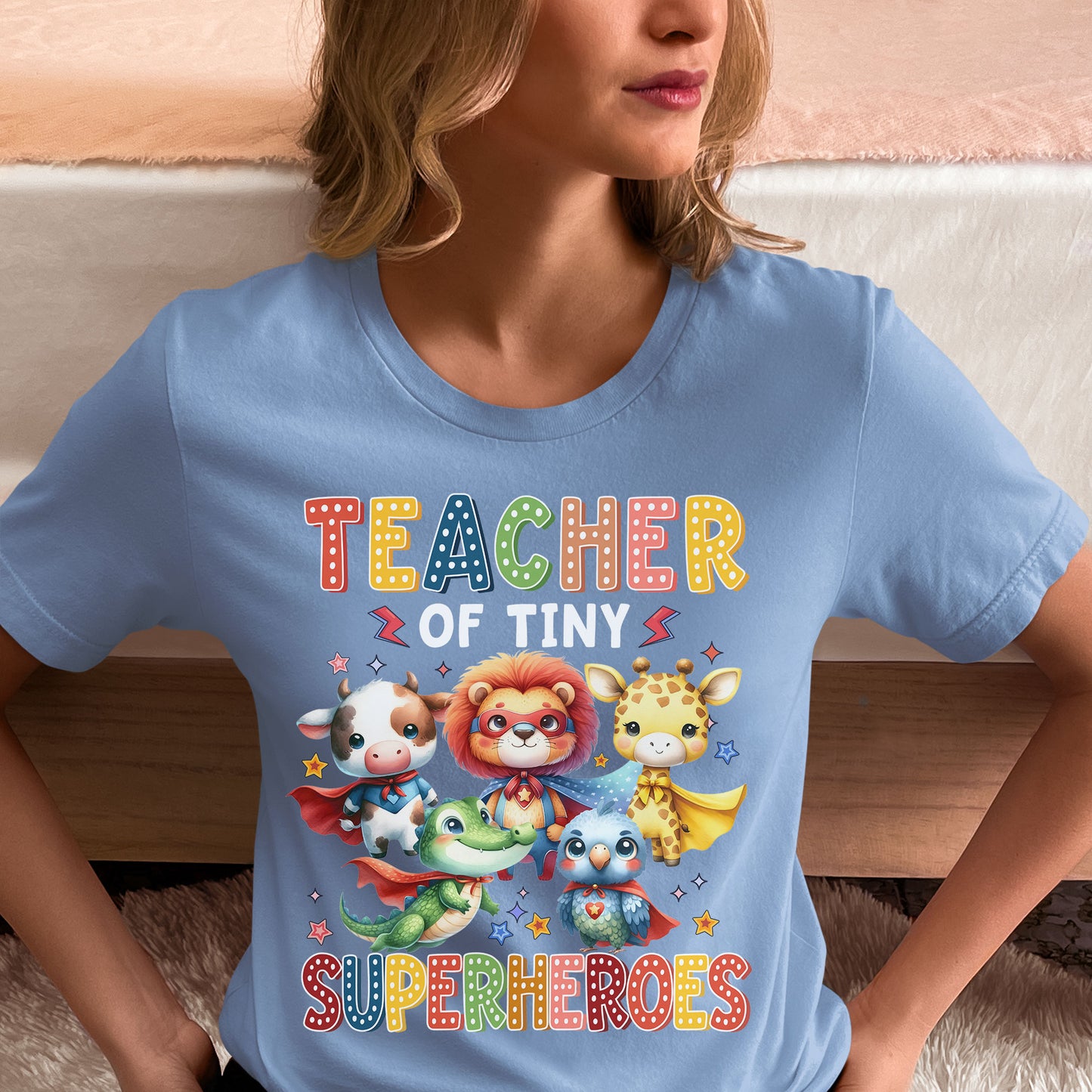 Funny Teacher Of Tiny Humans Shirt, Gift For Teacher, Teacher Appreciation Shirt, Back To School 2024