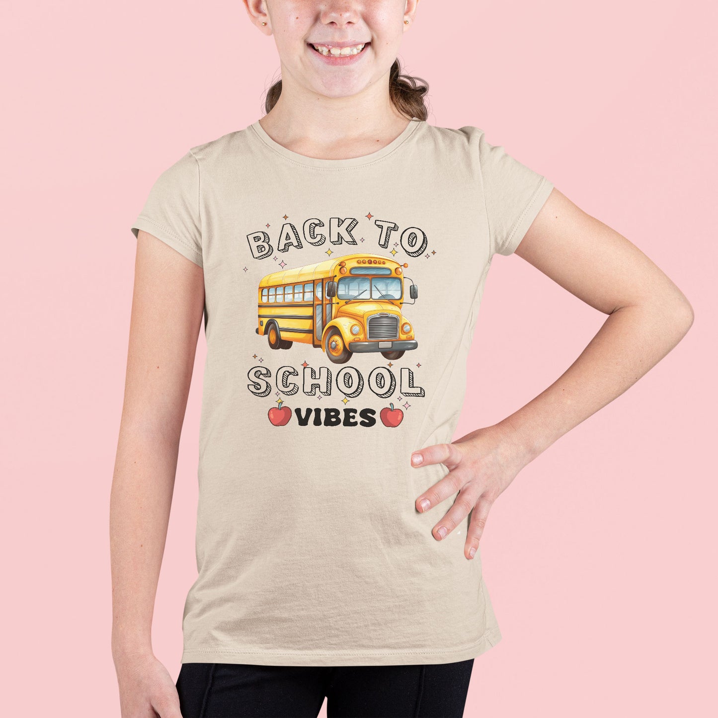 Back To School Vibes Shirt, First Day Of School Shirt, Apple Bus Shirt, Teacher Life, Kids School Shirt
