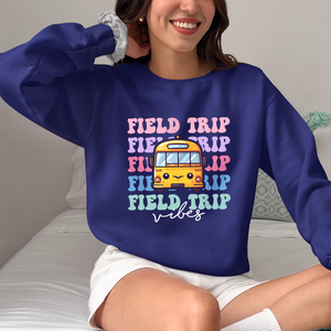 Field Trip Vibes Shirt, Field Trip Bus, Field Trip School Teacher Shirts, Field Trip Group T-shirts