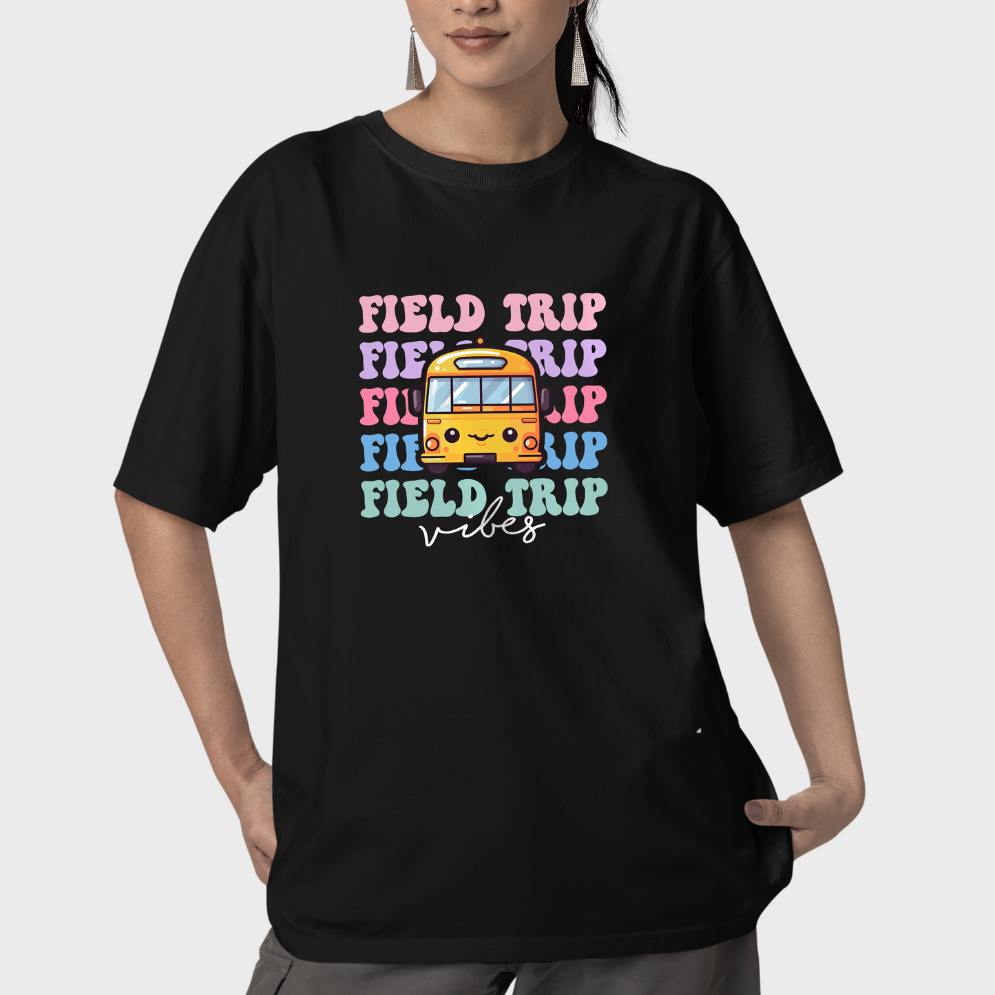 Field Trip Vibes Shirt, Field Trip Bus, Field Trip School Teacher Shirts, Field Trip Group T-shirts